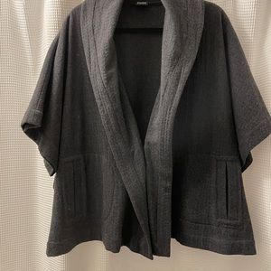 wool kimono-style